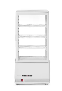Witryna chłodnicza nastawna, 78 l, Arktic, biały, 230V/170W, 406x452x(H)985mm
