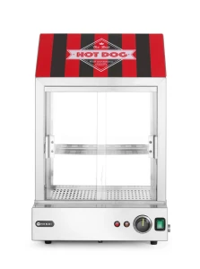 Podgrzewacz do hot-dogów, HENDI, srebrny, 230V/2000W, 508x445x(H)693mm