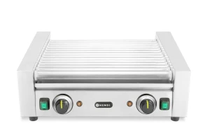 Podgrzewacz rolkowy do parówek dwustrefowy, HENDI, 14 rolek, 230V/1230W, 566x640x(H)192mm