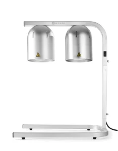 Lampa do podgrzewania potraw, podwójna, HENDI, srebrny, 230V/500W, 453x360x(H)790mm