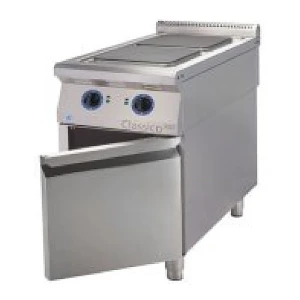 Kuchnia elektryczna 2-płytowa na podstawie otwartej ALBA E-C-2/900 F | ALBA
