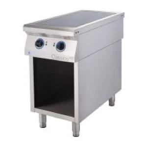 Kuchnia ceramiczna 2-polowa na podstawie z drzwiczkami ALBA E-C-TG RHB-2/900 D | ALBA
