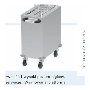 Wózek uniwersalny na miski ALBA DU 620x280 | ALBA
