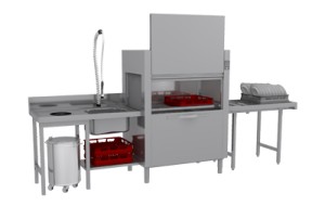 Zmywarka tunelowa | CT 160 ABT, RM GASTRO