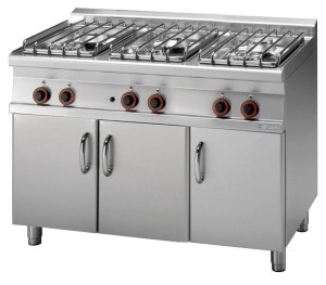 Kuchnia gazowa z szafką - PC - 712 G/P, RM GASTRO
