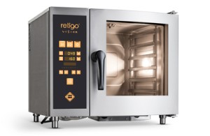 Piec konwekcyjno-parowy Retigo Orange Vision 6x GN2/3 natryskowy z myciem | O-623-in