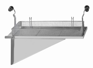 Półka do odstawiania kosza BF 20G | 101404, Bartscher