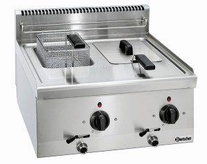 Frytownica 600, szer. 600, 2x6L | 131413, Bartscher