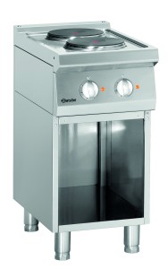 Kuchnia el. 700, szer. 400 2PL, PO | 286102, Bartscher