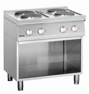 Kuchnia el. 700, szer. 800 4PL, PO | 286104, Bartscher