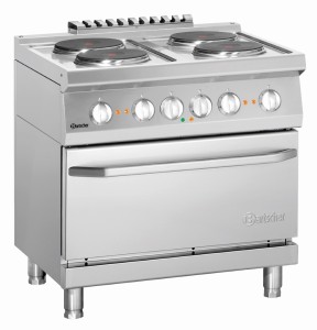 Kuchnia el. 700, szer. 800 4PL, PEl | 286234W, Bartscher