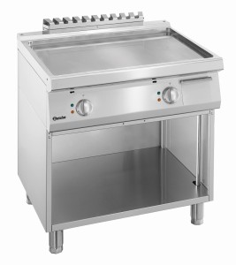 Płyta grillowa 700, szer800, gładką | 286508, Bartscher