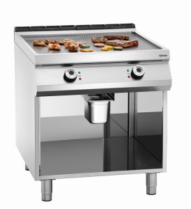 Płyta grillowa elektryczna, 1/2+1/2, PO | 296511, Bartscher