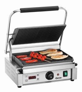 Grill kontaktowy "Panini" 1RDIG | A150684, Bartscher