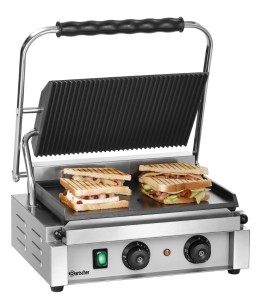 Grill kontaktowy "Panini-T" 1GR | A150776, Bartscher