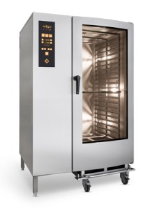 Piec konwekcyjno-parowy Retigo Orange Vision 20x GN2/1 bojlerowy z myciem | O-2021-bn