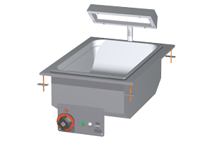 BSD-64 EM ﻿﻿Podgrzewacz frytek elektryczny | RM GASTRO