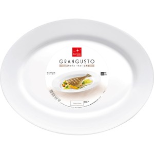 Talerz owalny do ryb, Grangusto, 350x267 mm | Stalgast, 388620