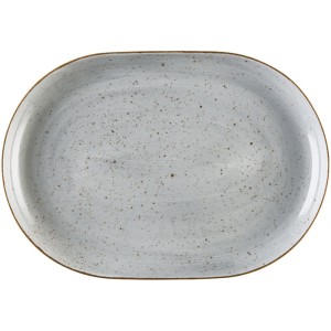 Pólmisek owalny, kolor siwy, Boss, L 280 mm | 390036, Stalgast