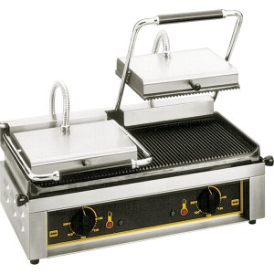 Kontakt grill podwójny, Majestic,  P 2x2 kW, U 230 V | 777218, Stalgast