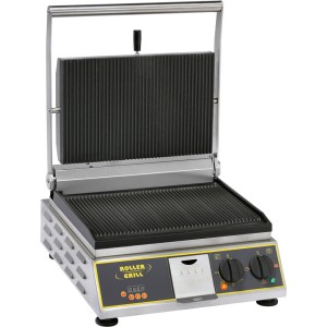 Kontakt grill Panini z timerem, 1-polowy, P 3.4 kW | 777224, Stalgast