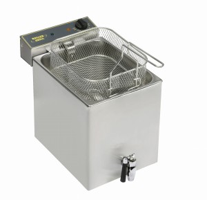 Frytownica nastawna, 1-komorowa z kranem, V 12 l, P 6.4 kW | Stalgast, 777333