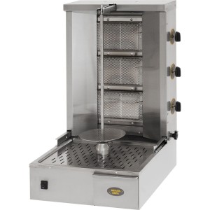Gyros, kebab gazowy, GR 60G, P 10.5 kW, G 20/30 | Stalgast, 777374