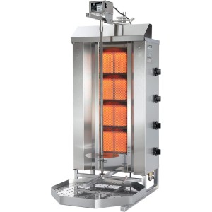 Gyros, kebab gazowy, GD 5, P 17.5 kW, G 20 | 777551, Stalgast
