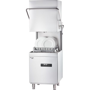 Zmywarko wyparzarka, kapturowa, dozownik płynu myjącego, pompa wspomagająca płukanie, P 10.8 kW, U 400 V | 803036, Stalgast