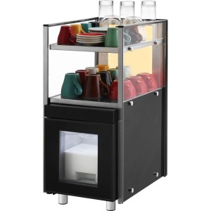 Lodówka, chłodziarka na mleko z podgrzewaczem, P 0.1 kW, V 3.5 l | 844486, Stalgast