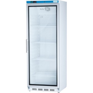 Witryna chłodnicza ekspozycyjna 350 l, wnętrze z ABS, biała lakierowana | 880402, STALGAST