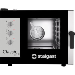 Piec konwekcyjno-parowy, STALGAST ClassicCook, manualny, 5xGN1/1, P 7.75 kW | 9100043, Stalgast