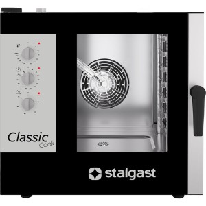 Piec konwekcyjno-parowy, STALGAST ClassicCook, manualny, 7xGN1/1, P 10.2 kW | 9100045, Stalgast