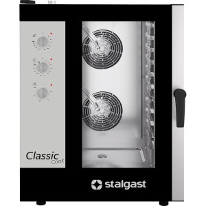 Piec konwekcyjno-parowy, STALGAST ClassicCook, manualny, 11xGN1/1, P 18.5 kW | 9100049, Stalgast
