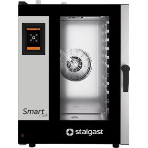 Piec konwekcyjno-parowy, STALGAST SmartCook, dotykowy, gazowy, 11xGN1/1, P 20 kW | 9100052, Stalgast