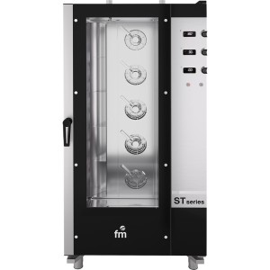 Piec konwekcyjno-parowy, Gastro-Big, elektroniczny, 20xGN1/1, P 26.25 kW | 9100565, Stalgast