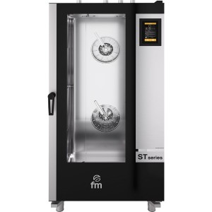 Piec konwekcyjno-parowy, gazowy, ST-Bakery-Big, dotykowy, 16x600x400, P 28 kW | 9120501, Stalgast