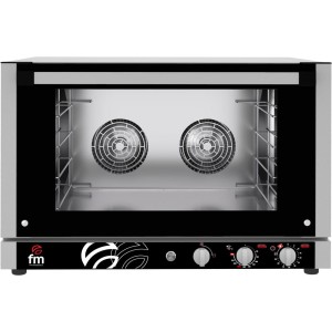 Piec konwekcyjny z nawilżaniem, STALGAST ShopCook, manualny, 4x600x400/4xGN 1/1, P 6.3 kW | 912059, Stalgast