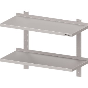 Półka wisząca, przestawna,podwójna 1200x300x660 mm skręcana | 951773120, Stalgast