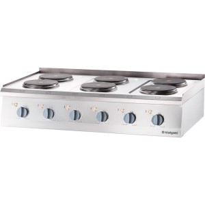 Kuchnia elektryczna, 6-polowa, nastawna, 15.6 kW | 9707000, STALGAST