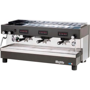 Ekspres do kawy, 3-grupowy, automatyczny, HRC, P 5.4 kW | 486030, Stalgast