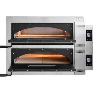 Piec do pizzy FR_Digital Line, 2x6x36 szeroki, U 400V, P 18 kW | 781922, GGF