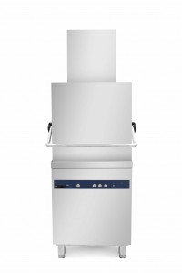 Zmywarka kapturowa z odzyskiem ciepła | kosz 500x500 mm | 3 cykle mycia | 820x750x2012 mm | 8,7 kW | RQ102B-HR | Resto Quality