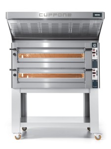 Piec do pizzy elektryczny Cuppone Donatello | dwukomorowy | panel cyfrowy | 6+6x35 | DN635L/2 D | Resto Quality