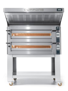 Piec do pizzy elektryczny Cuppone Donatello | dwukomorowy | panel cyfrowy | 9+9x35 | DN935/2 CD | Resto Quality