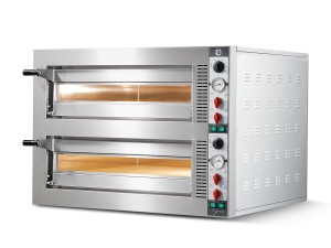 Piec do pizzy elektryczny Cuppone Tiepolo | dwukomorowy | 4+4x35 | TP435/2CM | Resto Quality
