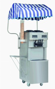 Maszyna do lodów włoskich RQMG36 | 2 smaki +mix | automat do lodów | nocne chłodzenie | pompa napowietrzająca | 2x13 l | 2x230 V | Resto Quality