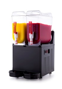 Granitor | Urządzenie do napojów lodowych slush shake 2x12l | SLUSH24.B | Resto Quality