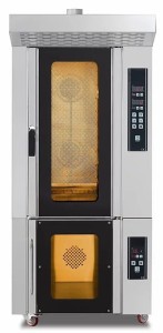 Gazowy piec piekarniczy | modułowy | konwekcyjno-parowy | 9x 400x600 | 14 kW | PM-G-9 | Resto Quality