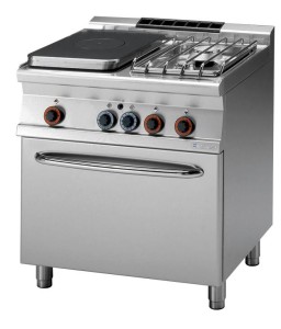 Kuchnia żeliwna gazowa z piekarnikiem - TPF2 - 78 G/P, RM GASTRO